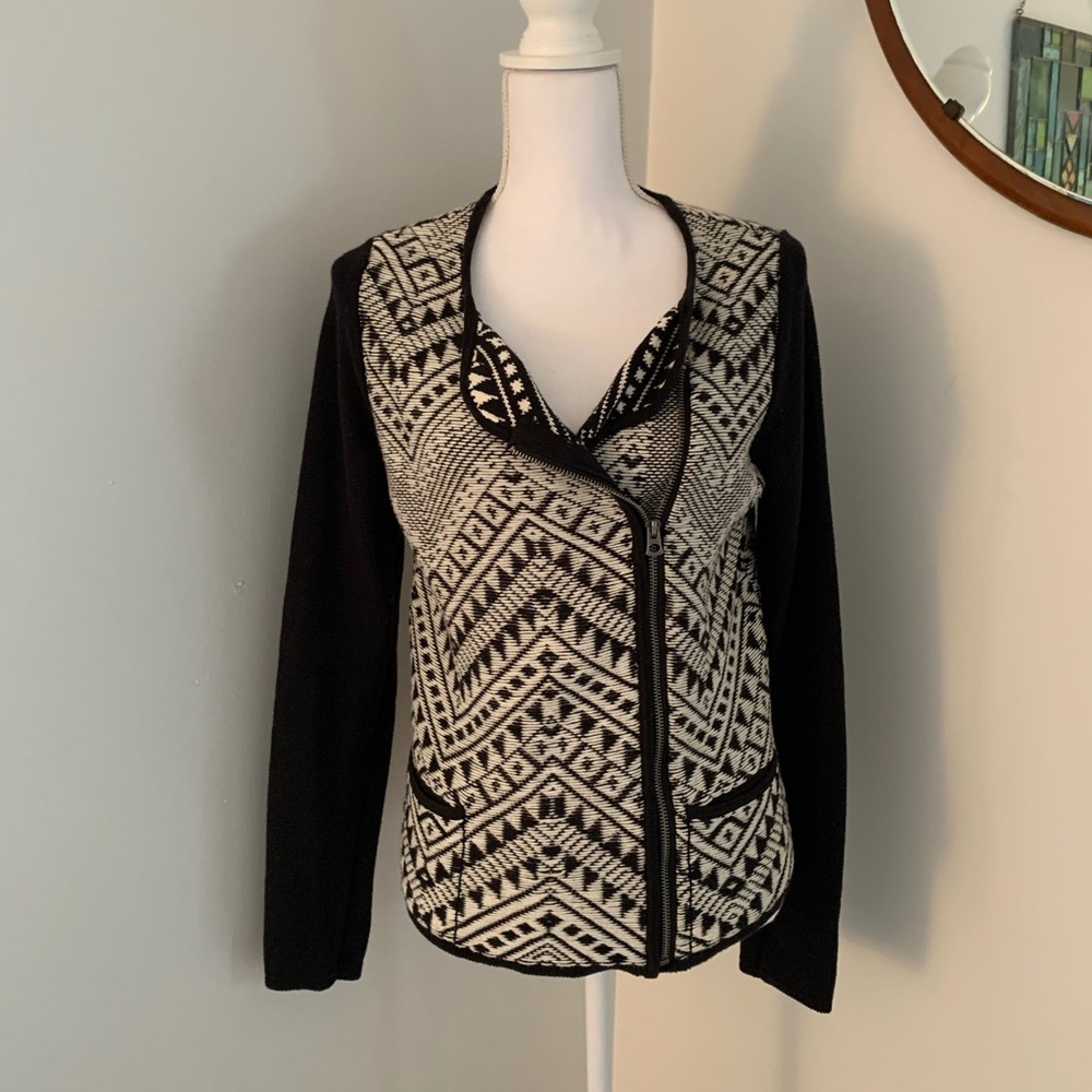 Lucky Brand Knitted Sweater Jacket